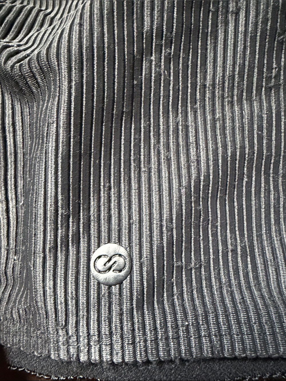 Calia Ladies Ribbed Black Bikini - Picture 5 of 5